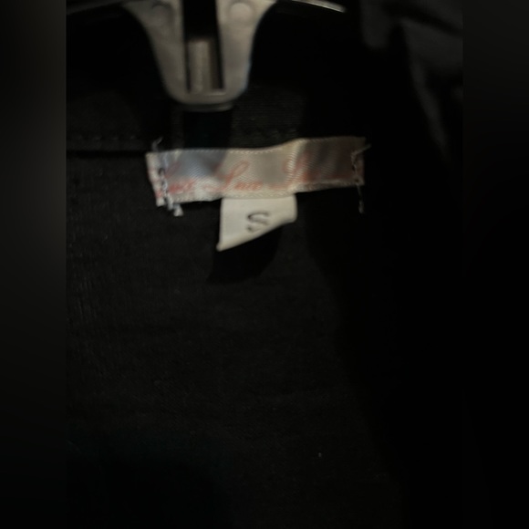 Anthropologie black linen jacket - Picture 3 of 3